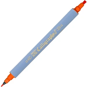 Kaligrafi Kalemi Çift Uçlu 2 mm + 3.5 mm 070 Turuncu