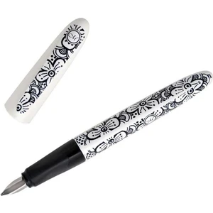 Trio Desenli İtalik Dolma Kalem 1.1 mm Uç