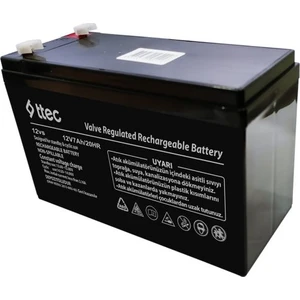 Pilsan Black Thunder Akülü Araba Çocuk Oyuncak Akülü Araba Uyumlu 12 Volt 7 Amper Akü 12V 7AH 20HR