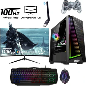 Ocean X i5-4570 16GB 512GB SSD RX550 4GB 24'' Oyuncu Masaüstü Bilgisayarı