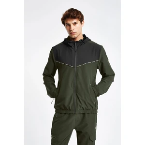 Erkek Fermuarlı Kapüşonlu Sweatshirt 24N-1102