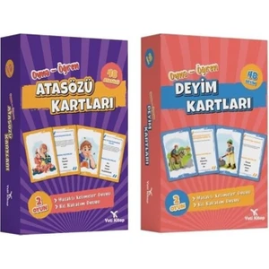 Yeti Kitap Tabu Oyunlu Atasözleri ve Deyimler Seti (Ciltli)