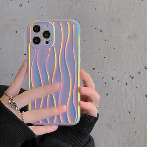 Apple iPhone 15 Pro Max Uyumlu Kılıf Zebana Line Art Silikon Kılıf Gri