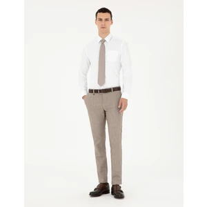 Pierre Cardin Erkek Bej Ex. Slim Fit Kumaş Pantolon 50297522-VR011