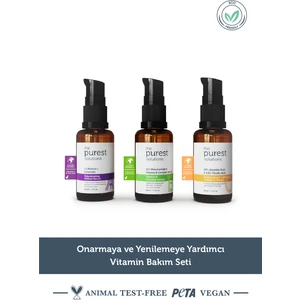 The Purest Solutions Onarmaya Ve Yenilemeye Yardımcı Vitamin Bakım Seti