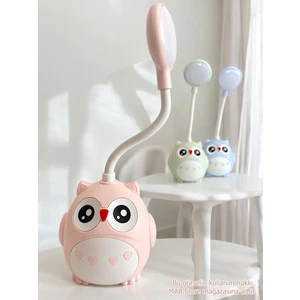 Mabs Tech Sevimli Baykuş Tasarımlı USB Şarjlı LED Masa Lambası - Okula Dönüş Hediyesi, Dekoratif Gece Lambası