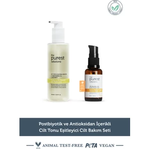 The Purest Solutions Tüm Cilt Tipleri Için Temizleme & Aydınlatma Etkili Cilt Bakım Seti