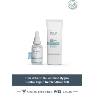 The Purest Solutions Tüm Ciltlerin Kullanımına Uygun Günlük Yoğun Nemlendirme Seti TPS137