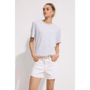 Premium Pamuk Basic Tshirt Kadın