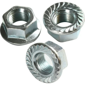 Altıköşe Flanşlı Somun M6 - 10 Adet