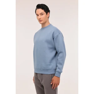 Mb Ros 16hs108 4pr Mavi Erkek Sweatshirt