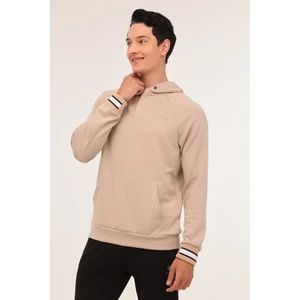 Ml Luke 17ıtl1058 4pr Bej Erkek Sweatshirt