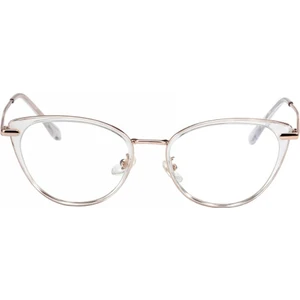 Corney Design Monica Şeffaf Cat Eye Gözlük (Mavi Işık Filtreli)