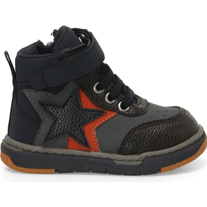 STOR.B4PR Kahverengi Erkek Çocuk High Sneaker