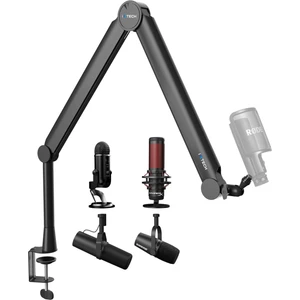 Mikrofon Tutucu Stand - Yayın ve Podcast İçin Ayarlanabilir 360° Mikrofon Kolu Boom Arm - Valiant