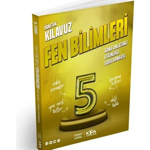 KVA Yayınları 5. Sınıf Öğreten Kılavuz Fen Bilimleri Soru Bankası