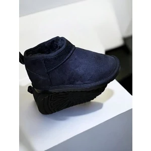 Inantaş Çocuk Siyah Ultra Mini Içi Yünlü Bot Unisex Çocuk Çizme