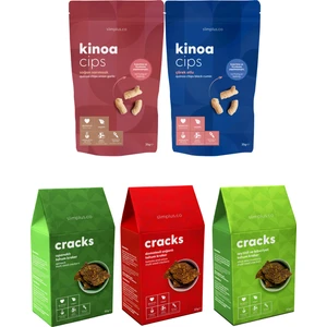 Glutensiz Vegan Cips ve Kraker Paketi