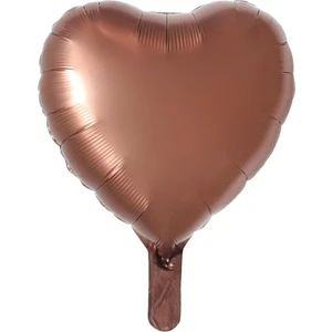 Balon Diyarı 18 Inç Her Renk Her Çeşit Kalp Folyo Balon - Şişirilebilir Altın, Gümüş Ve Diğer Renklerde