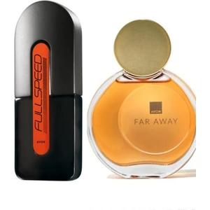 Yeni Tasarım Far Away Kadın Parfüm Edp 50ML + Full Speed Erkek Parfüm Edt 75 ml
