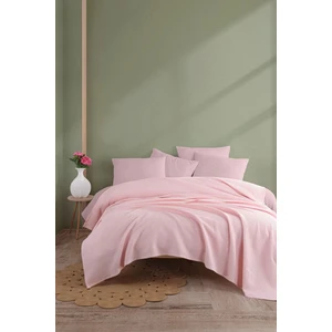 Eponj Home Ecocel Pike Örtü Battal Megaking 260X230CM Karde PudraPembe
