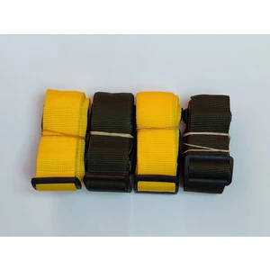 2 Adet Sarı 2 Adet Haki Yeşil Valiz Kemeri 4 cm Toplam 4 Adet