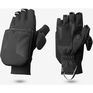 Forclaz Yetişkin Outdoor Trekking Parmaksız / Tek Parmaklı Eldiven - Siyah - MT900