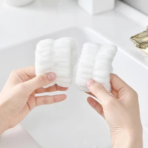 Meşeli Tekstil 2 Adet Süper Soft Havlu Bilek Yıkama Bandı Sporcu Spa Bileklik