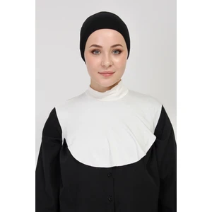 Manolya Şal Düz Balıkçı Kurtarıcı Yakalı Boyunluk