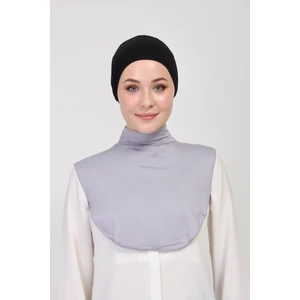 Manolya Şal Düz Balıkçı Kurtarıcı Yakalı Boyunluk