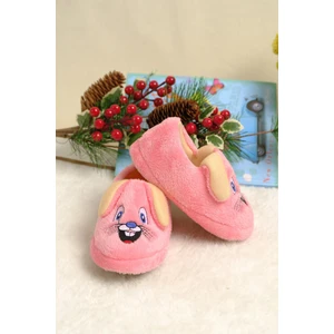 Mino Kulakcıklı Kaydırmaz Kreş Ev Okul Ayakkabısı Unisex Bebek Çocuk Panduf