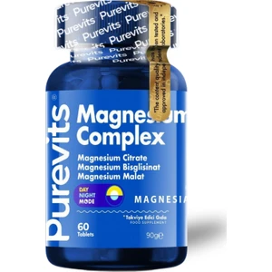Magnezyum Complex - Sitrat - Bisglisinat – Malat 200 Mg – 60 Tablet