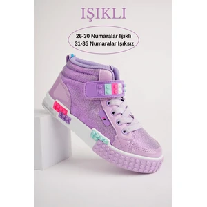 KUKULİ Garantili Legolu Bağcıklı ve Cırtlı Ortopedik Çocuk Sneaker Spor Ayakkabı