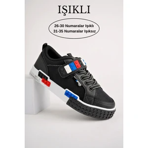 Sonic  Legolu Bağcıklı Ve Cırtlı  Çocuk Sneaker Spor Ayakkabı