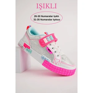 Sonic  Legolu Bağcıklı Ve Cırtlı  Çocuk Sneaker Spor Ayakkabı