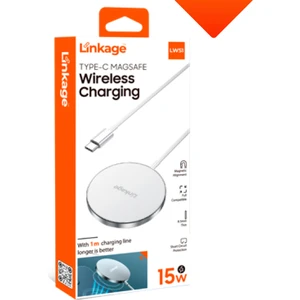 Type-C 15W Magnetıc Magsafe Kablosuz Şarj Aparatı L-Ws1