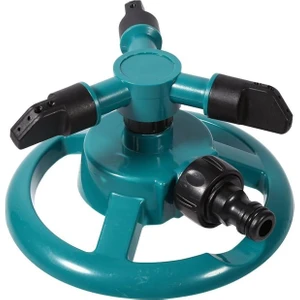 Ayarlanabilir Otomatik 360° Dönebilen 12 Kanal Nozullu Çim Bahçe Sulama Sprinkler Fıskiye