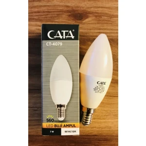 5 Adet 7W Ledli Buji Ampul ( Beyaz )