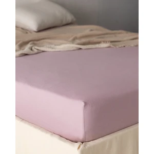 Madame Coco Belle King Size Lastikli Bambu Çarşaf - Açık Mürdüm