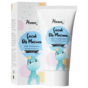 Homm Bitkisel Homm Lıfe Çocuk Diş Macunu Çilek Aromal