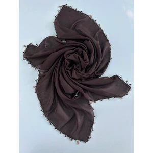 El Emeği Yazma Kenarı Boncuklu Tülbent Yemeni Çeyiz Bohçalık Günlük El Işi