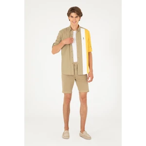 U.S. Polo Assn. Erkek Açık Haki Şort / Bermuda 50283948-VR183
