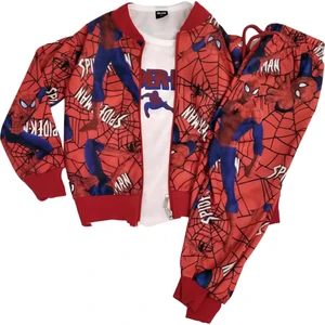 MG Mini Giyim 3-10 Yaş Erkek Çocuk 3'lü Spiderman Takım