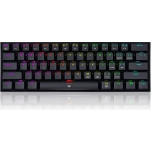 K630-RGB Blue Swıtch Kablolu Mekanik Gaming q klavye siyah