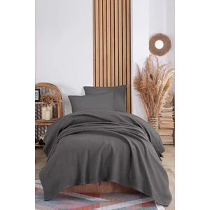 Eponj Home Ecocel Pike Örtü Tek Kişilik 160x230cm Karde Antrasit