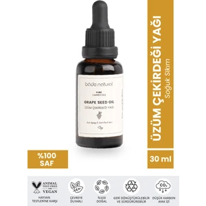 Bade Natural Üzüm Çekirdeği Yağı Soğuk Sıkım %100 Saf 30 ml