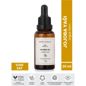 Bade Natural Jojoba Yağı Soğuk Sıkım %100 Saf 30 ml