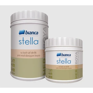 BİANCA STELLA SU BAZLI SAF AKRİLİK BOYA 1 Lt
