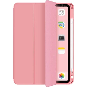 M.TK Moveteck Apple iPad Air 13 2024 Uyumlu Kılıf Akıllı Smart Uyku Modlu Pen Kalem Bölmeli Katlanabilir Renkli Standlı