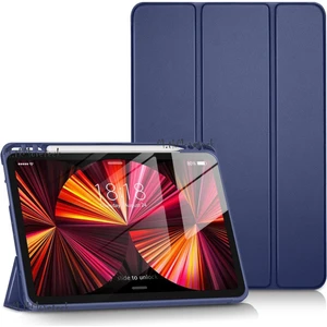 M.tk moveteck Ipad Air 10.9 Inç Air 4 5 6. Uyumlu Kılıf Akıllı Smart Uyku Modlu Pen Kalem Bölmeli Katlanır Standlı